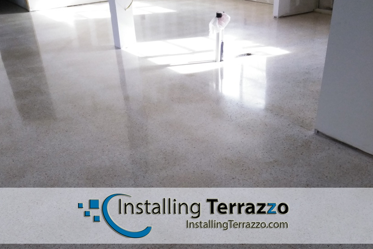 Terrazzo Cleaning Process Company Palm Beach