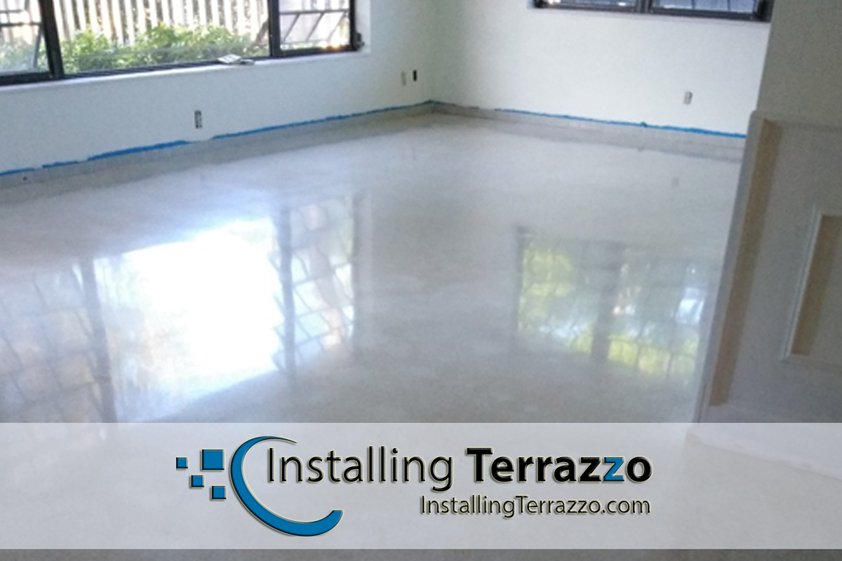 Terrazzo Floor Restoration Service Palm Beach