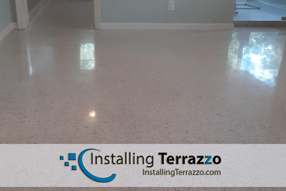 Terrazzo Polishing Process Palm Beach