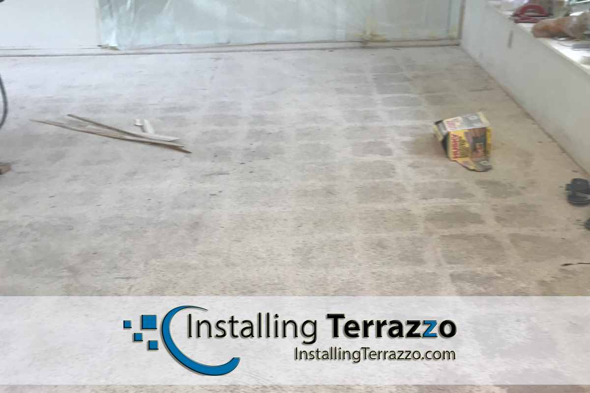 Terrazzo Tile Removal Palm Beach