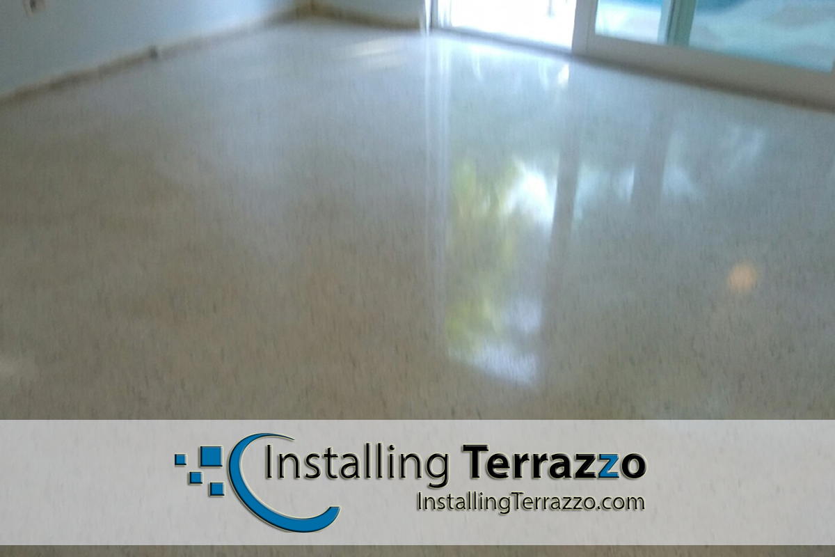 Clean and Polishing Service Terrazzo Floors Palm Beach