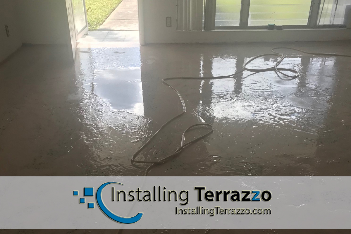 Terrazzo Floor Care and Cleaning Palm Beach