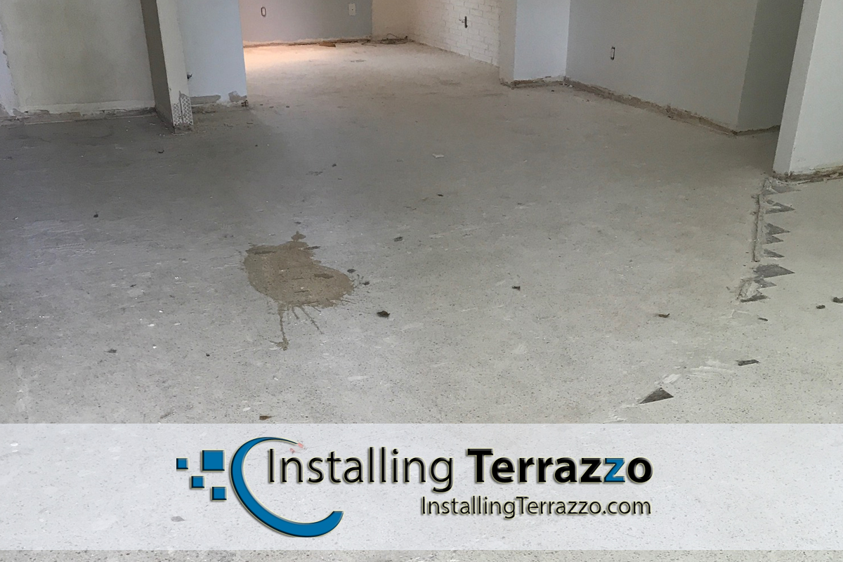 Terrazzo Floor Restoration and Cleaning Palm Beach