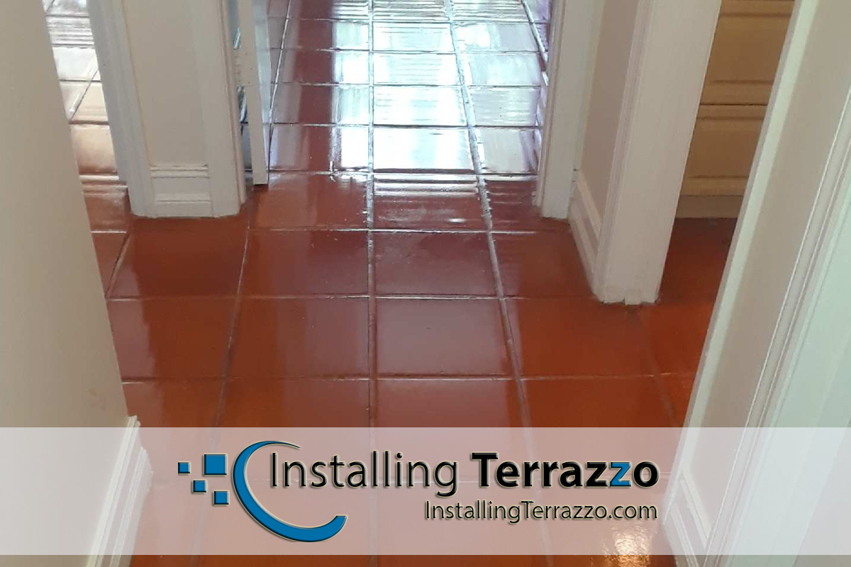 Terrazzo Tile Clean and Polishing Palm Beach