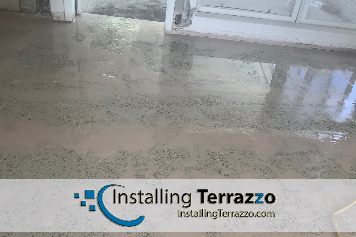 Terrazzo Tile Floor Polishing Palm Beach