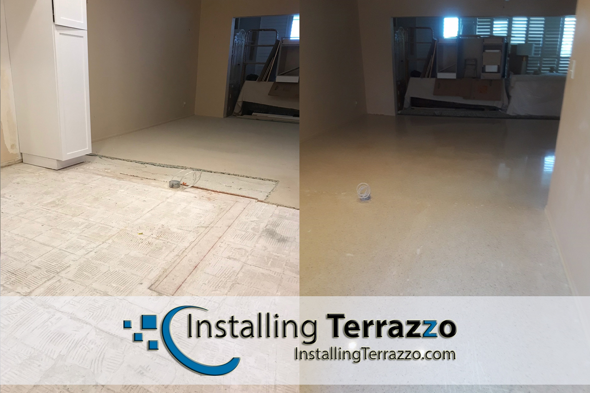 Terrazzo Floor Removing Service